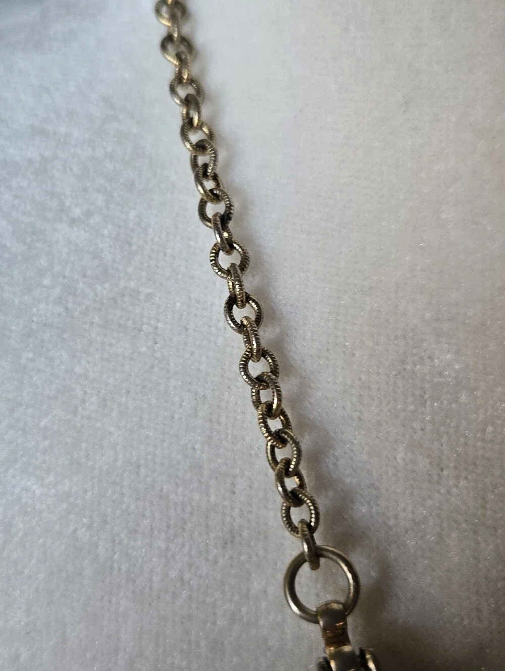 Vtg Sarah Coventry Pink Opalesque Necklace, Pearl, Adjustable, 14